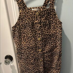 Crewcuts Animal Print Corduroy Skirt
